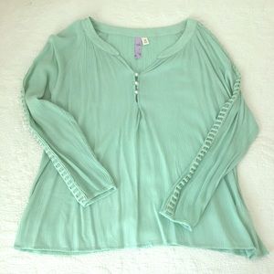 Mint green FRANCESCAS blouse